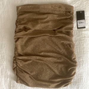 NEW with tags. Gold sparkle skirt from Nordstrom.